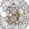 Crystorama Lighting Palla 3 - Light Flush Mount in  Antique Silver - 3 of 4