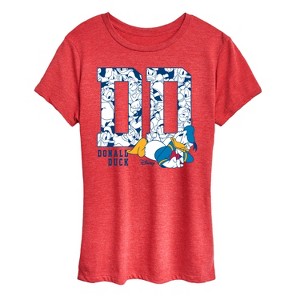 Women's - Disney - Donald Ears Short Sleeve Graphic T-Shirt - 1 of 4
