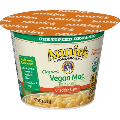 Annie's Vegan Microwave Mac & Cheese - 2oz