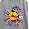 Women's - Peanuts - Woodstock Peace And Love Flair Graphic Racerback Tank - 2 of 4