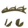 Unique Bargains Women's Fashion Elegant Side Bangs Braided Hair Clips 1 Pc - 3 of 3