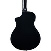 Breedlove Discovery Red Cedar-Mahogany Nylon-String Concert Acoustic-Electric Guitar Satin Black - 2 of 4