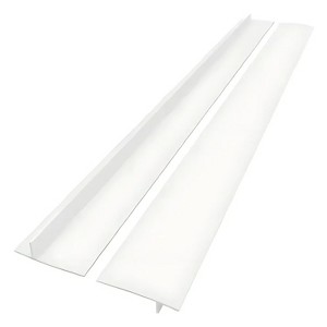 Kitcheniva Silicon Gap Sealing Strip for Kitchen Stove 2 Pcs Semi-Transparent - 1 of 4