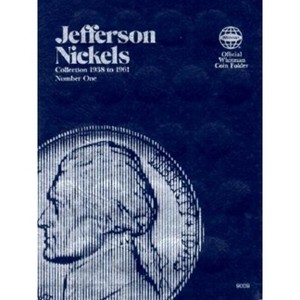 Official Whitman(r) Coin Folder - Jefferson Nickels Collection #1: 1938-1961 - (Official Whitman Coin Folder) by  Whitman Publishing (Hardcover) - 1 of 1