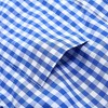 Clearlove Men's Plaid Button Down Shirt Long Sleeves Dress Shirt Wrinkle Free Casual Gingham Shirt - 4 of 4