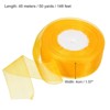 Unique Bargains Soft DIY Crafts Wedding Gift Wrapping Sheer Organza Ribbon - 2 of 4