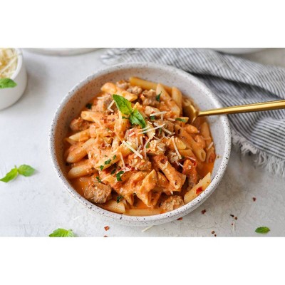 Let's Dish! Frozen Penne Alla Vodka Chicken & Sausage - 32oz