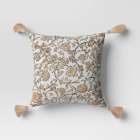 Floral throw pillows target hotsell