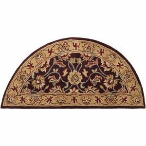 Hauteloom Cherryfield Burgundy 1024 Wool Area Rug - 1 of 4
