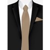 Jacob Alexander Men's Solid Color Neck Tie - 3 of 4