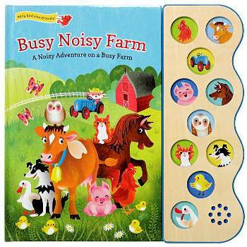 Busy Noisy Farm - by  Julia Lobo (Board Book)