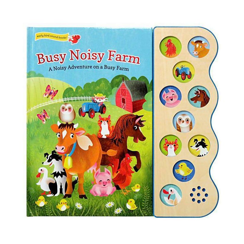 Busy Noisy Farm - by  Julia Lobo (Board Book), 1 of 2