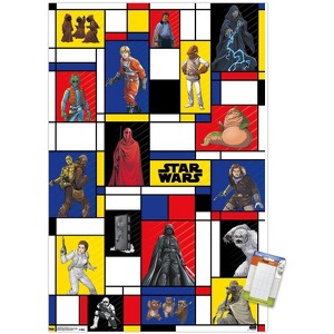 Trends International Star Wars: Saga - Pop Grid Unframed Wall Poster Prints - 1 of 4