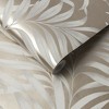 Yasuni Nude Cream Neutral Leaves Tropical Paste the Wall Wallpaper - 3 of 4