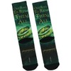 Lord of The Rings Rule Them All Men's Sublimated Mid Calf Crew Socks 1 Pair Multicolored - 4 of 4