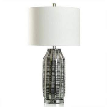 Tonito Contemporary Table Lamp Polished Silver - StyleCraft