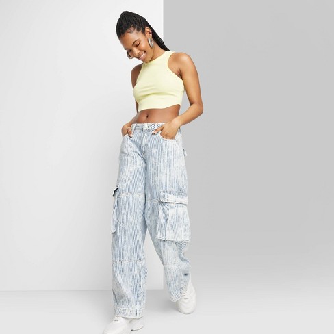 Cargo Wide Leg Jean