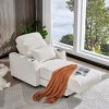 Chaise Lounge Chair,Electric Lounge Chair With Adjustable Backrest,Pillow,Wireless Charging And Cup Holder,Armchair For Living Room-Cuddlewood - 2 of 4