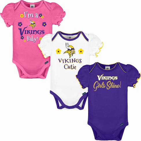 Minnesota Vikings Baby Vikings Baby Vikings Baby Girl 