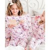 Lev Baby Girls' Buttery Soft Makeup 2-Piece Long Sleeve Pajama Set - 3 of 4