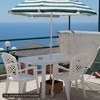 Tangkula 170lbs Patio Umbrella Base Stand Wheels Planter Outdoor Heavy Duty Garden Black - 3 of 4