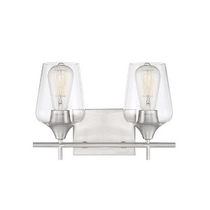 Savoy House Octave 2 - Light Vanity in  Satin Nickel - 1 of 3