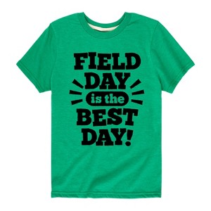 Boys' - Instant Message - Field Day Is The Best Day Short Sleeve Graphic T-Shirt - 1 of 4
