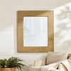 Plum & Post 38"W x 2.25"D x 44"H Brennan Natural Framed Decorative Wall Mirror - 4 of 4