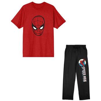 Spider-Man Classic Men's Two-Piece T-Shirt Pajama Set