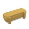 NicBex 51.5" Linen Storage Ottoman Bench,Spacious Upholstered End of Bed Bench,Storage Bench for Bedroom,Entryway& Living Room - 2 of 4