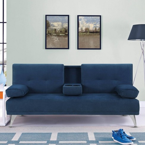 Target store blue couch