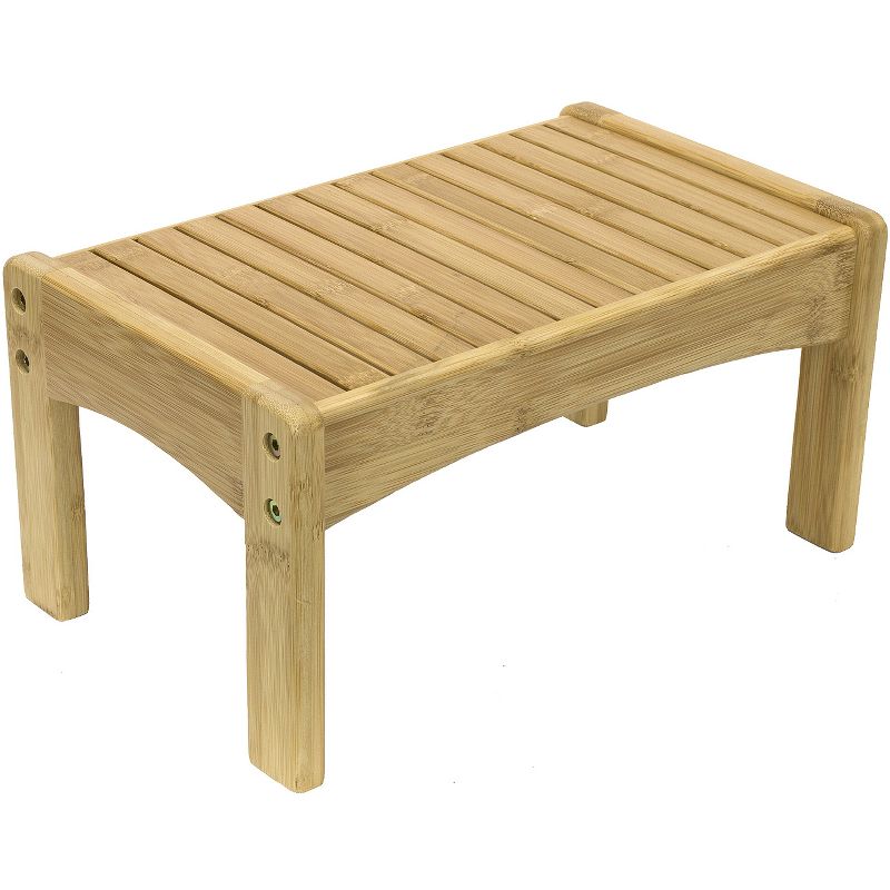 Sorbus Small Bamboo Step Stool, 1 of 11