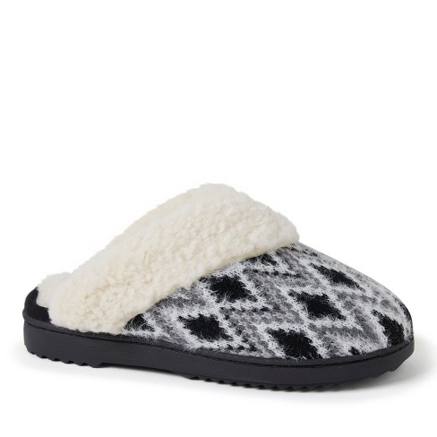 Dearfoams Women's Kathy Knit Scuff Slippers : Target