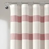Tucker Stripe Yarn Dyed Cotton Knotted Tassel Shower Curtain - Lush Décor - 2 of 4