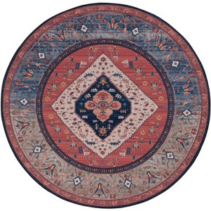 Tucson TSN153 Power Loomed Machine Washable Area Rug  - Safavieh - 1 of 3