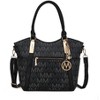 MKF Collection Jeneece M Signature Tote Bag Vegan Leather Stylish Women’s Purse by Mia K - 2 of 4