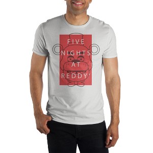 Five Nights at Freddy's Cool Abstract Graphic Design Print Men's White T-shirt - 1 of 4