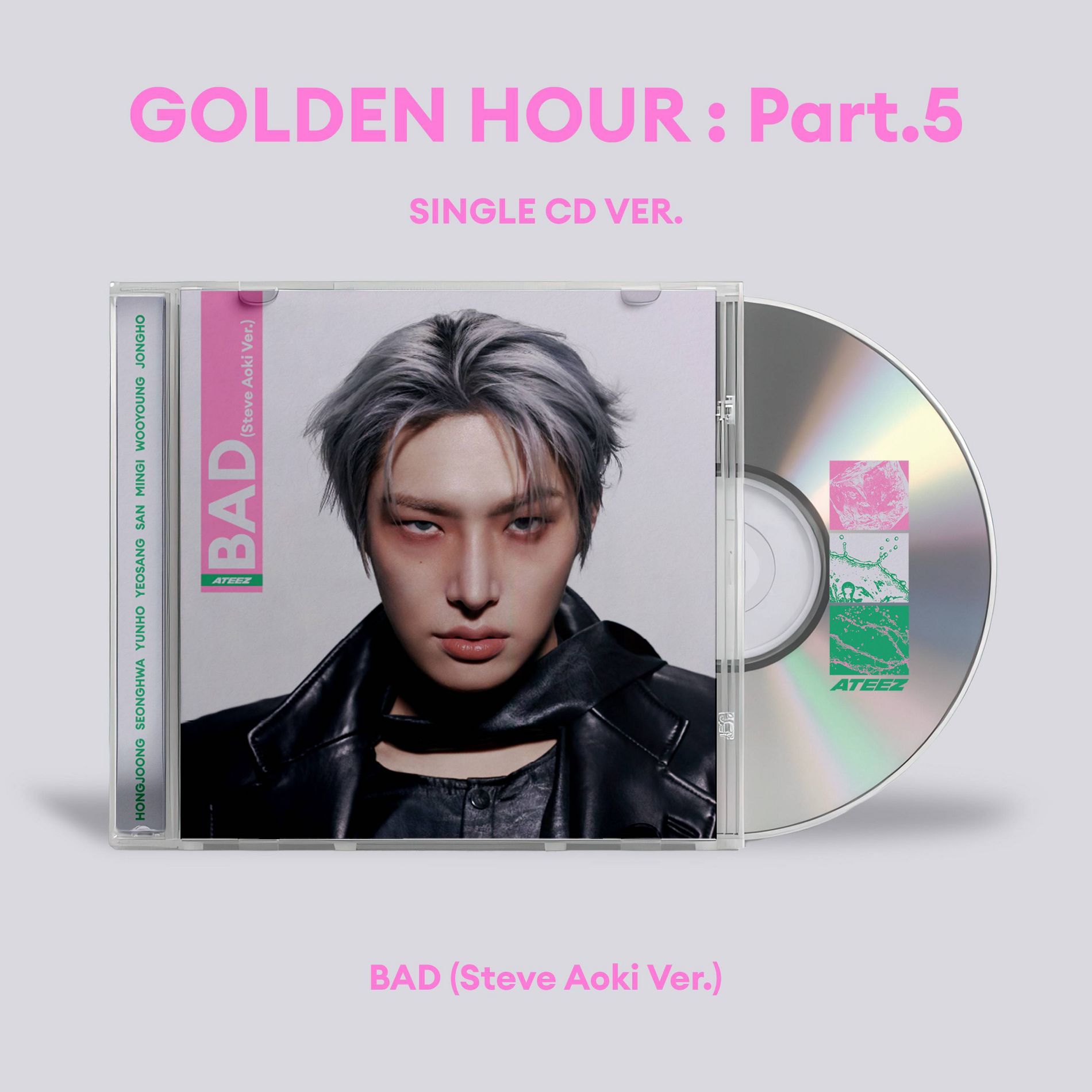 ATEEZ - BAD (Ver. 5) (Single CD)