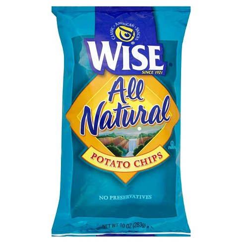 Wise All Natural Potato Chips - 10oz :