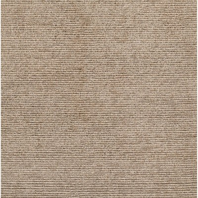 Natural Wool Hand-Tufted Runner Rug with Cotton Backing