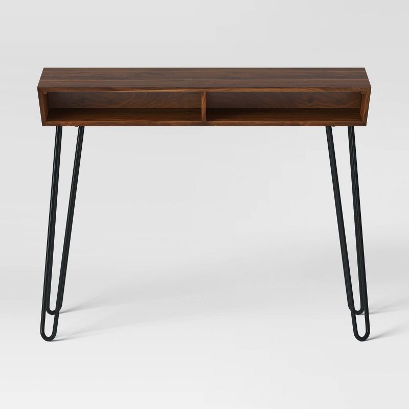 Hairpin Writing Desk with Storage - Threshold™, 4 of 10