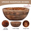 Mela Artisans Wooden Bowl for Decor, Candies - Jasmine, Darma, Jai, Doon Valley - 3 of 4