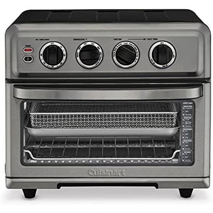 Cuisinart TOA-70BKS AirFryer Toaster Oven with Grill - Black Stainless Steel - 1 of 4