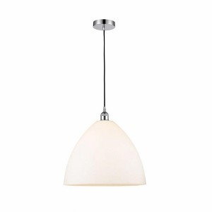 Edison Dome - 1 Light Cord Hung Pendant In Industrial Style-17.75 Inches Tall and 16 Inches Wide - 1 of 1