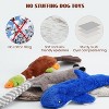 Nocciola 5 PCS Jungle Series Plus Squeaky Stuffless Dog Toys, Belly Pouch to Hold Bottles for Bonus Crinkle, Durable Dog Toys for Aggressive Chewers - 4 of 4