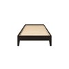 Twin Size Platform Bed with Sturdy Frame for Bedroom - 3 of 4