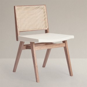 KLAREL Elye Cane Backed Side Chair, Set Of (2) - 1 of 4