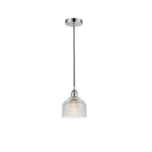 Dayton - 1 Light Cord Hung Mini Pendant In Industrial Style-9.25 Inches Tall and 5.5 Inches Wide - 1 of 1