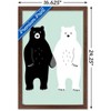 Trends International Andy Westface - Bears Gray Framed Wall Poster Prints - 3 of 4