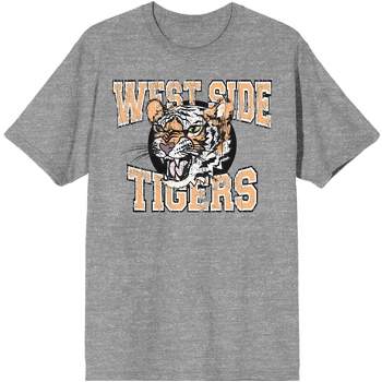 Vintage Sport West Side Tigers Men's Heather Gray T-Shirt